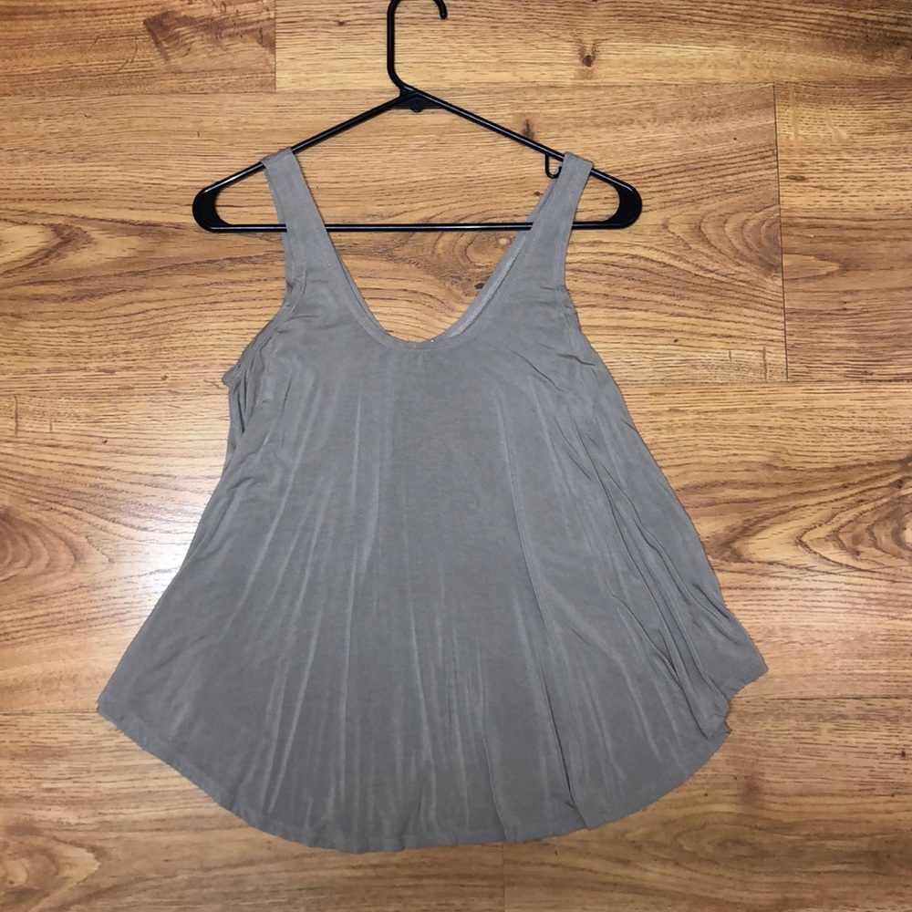 Taupe tank top